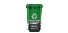 1 wheelie bin + 1 caddy Prestige Bin Cleaning