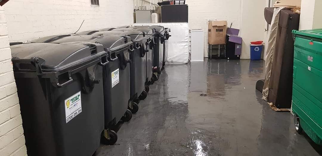 Bin and Floor cleaning