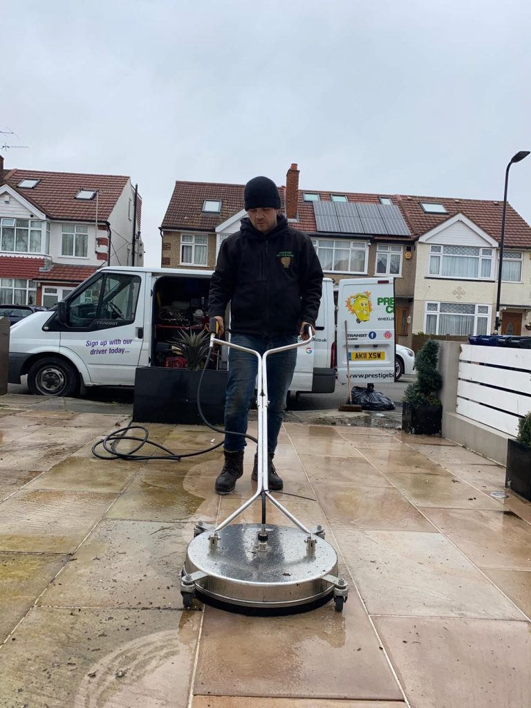 Drive cleaning from Prestige Bin Cleaning