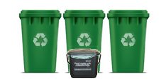 Three Bins Caddy - Prestige Bin Cleaning