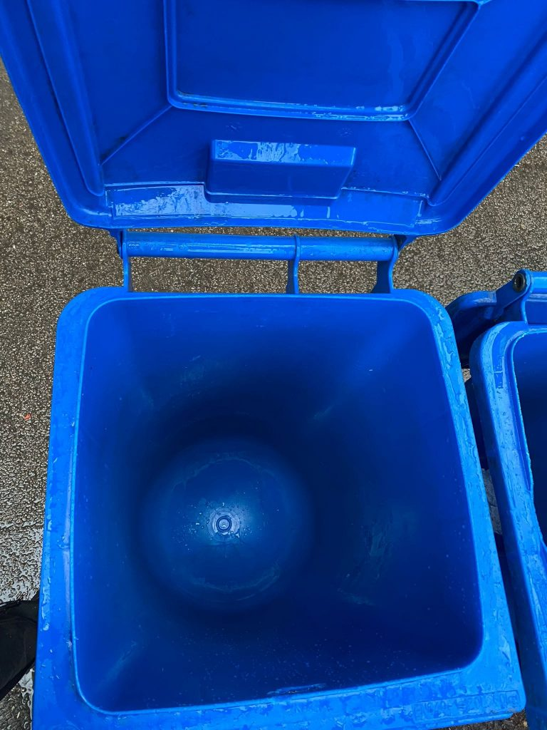 Spotless bin after Prestige Bin Cleaning wash in Croydon