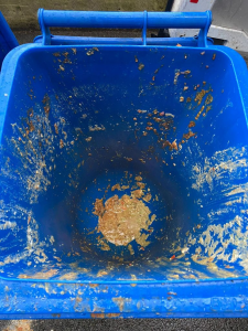 Dirty bin before Prestige Bin Cleaning in Northwood