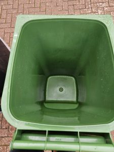 green bin cleaning after