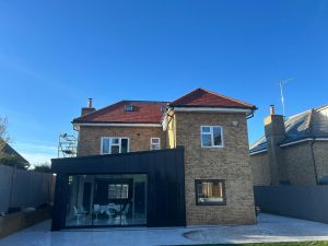 london roof cleaning services - after