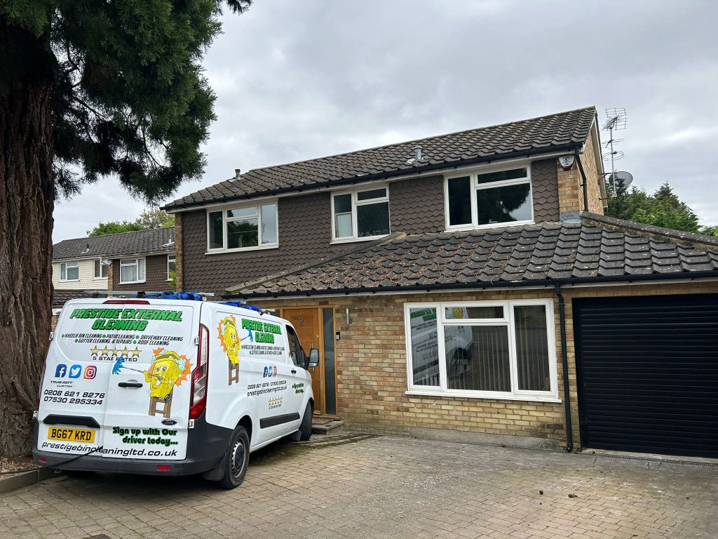 surrey roof cleaning - before surrey roof cleaning - before
