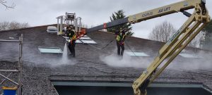 Commercial Roof Cleaning by Prestige External Cleaning