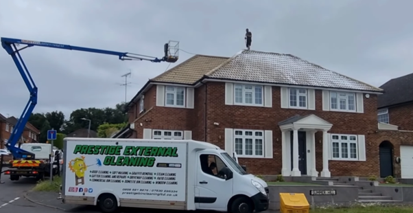 biocide treatment for roof cleaning