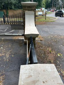 Walk in Gate Wall - After Slab & Brick Cleaning