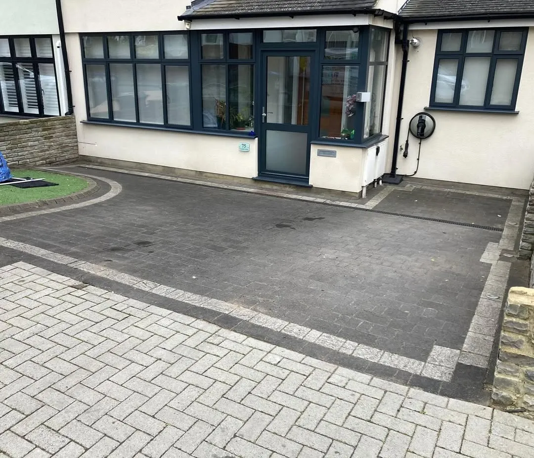 Driveway Cleaning In London Before