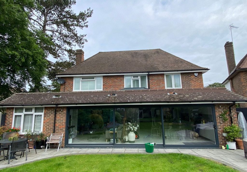 Before Roof Cleaning in Pinner