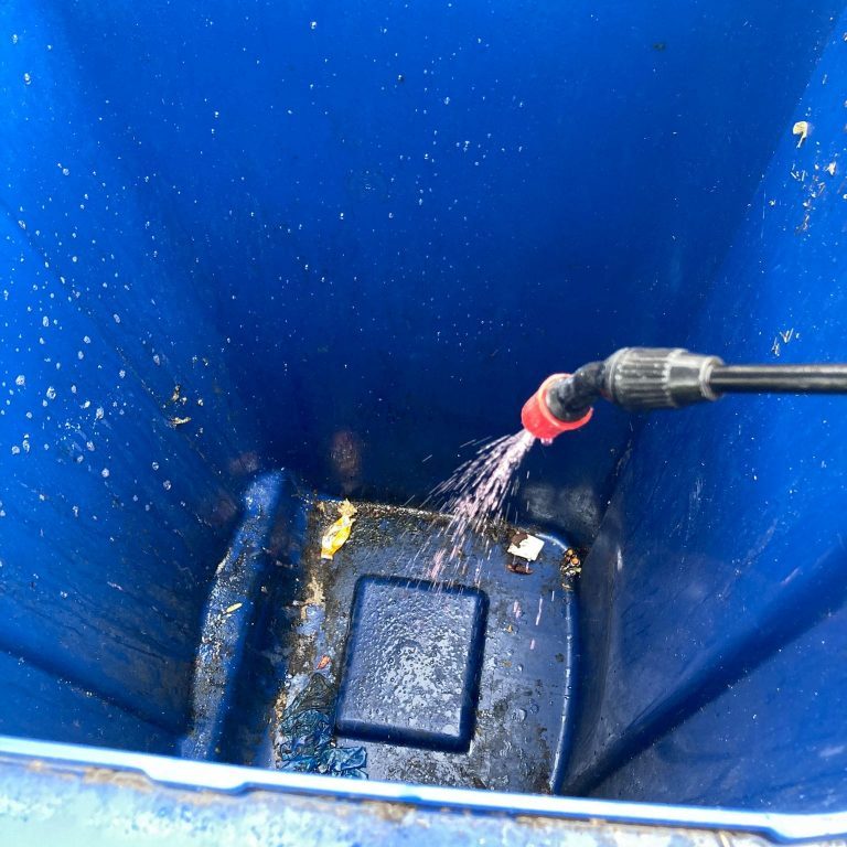 Bin Cleaning process - Before