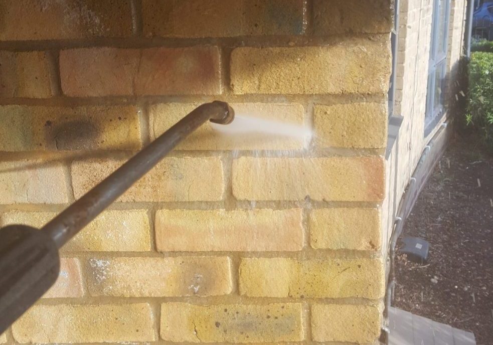 Brick Wall Cleaning