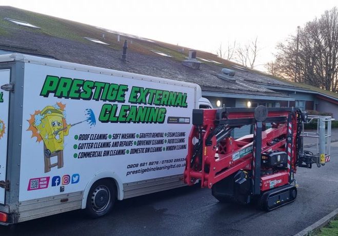 Commercial Roof Cleaning in Epsom