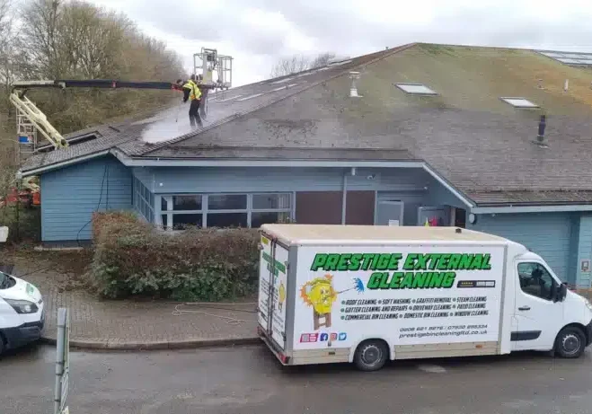 Commercial Roof Cleaning in Finchley