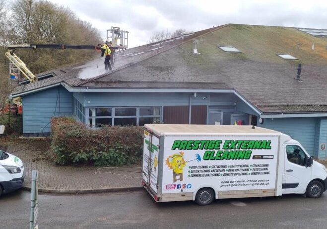 Commercial Roof Cleaning in Wimbledon