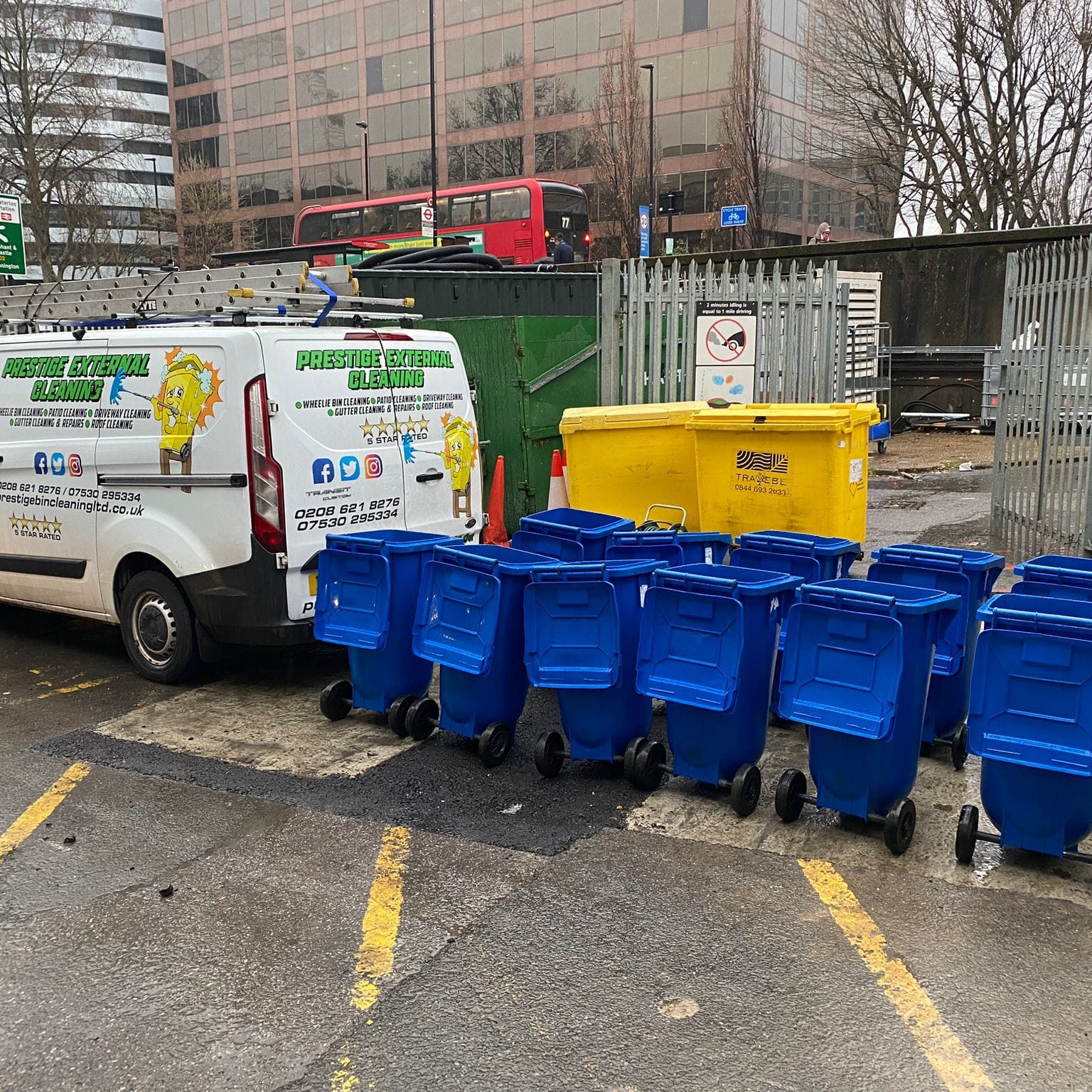 London Hospital Prestige Bin Cleaning-min