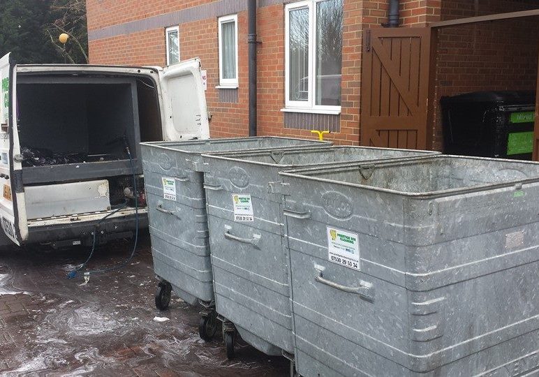 Commercial Bin Cleaning by Prestige Bin Cleaning